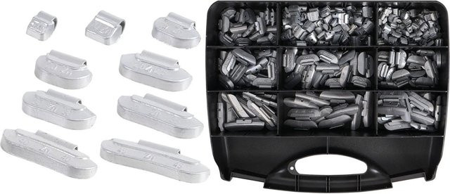 BGS Auswuchtgewichte Sortiment 320-tlg. in Silber aus Stahl - Bild 1