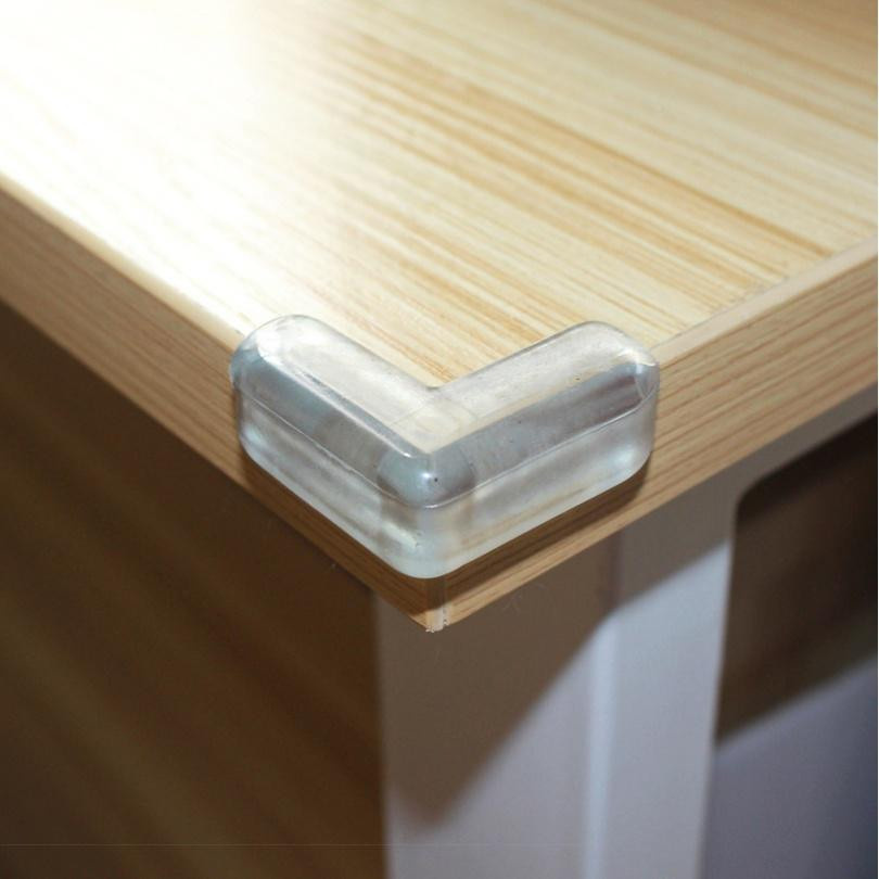 YuTao Life 036 Kindersicherheit Eckschutz aus transparentem Silikon im 4er-Pack mit selbstklebender Befestigung - Bild 6