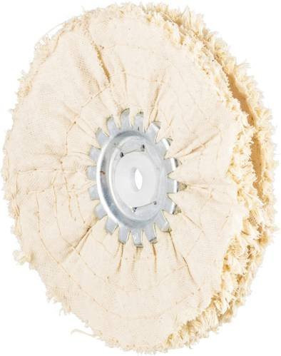 PFERD Tuchring TR Sisal beige für grobe Vorpolitur mit Polierpaste Durchmesser: 125 mm, Breite: 10 mm, Bohrung-Ø: 10 mm - Bild 1