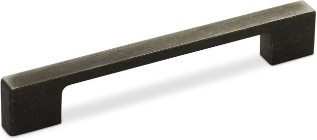 SO-TECH Bügelgriff STALE BA in Schwarzstahl im Used Look, Farbe Schwarz, Breite: 160 mm - Bild 1