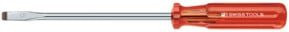 PB Swiss Tools Norm-Schraubendreher mit Kunststoffheft in Schwarz-Rot-Transparent, 5,5 mm - Bild 1