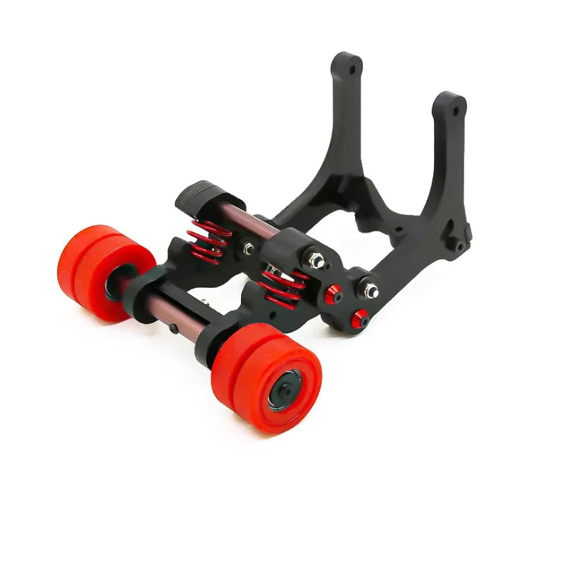 Traxxas Nylon Double Wheel Wheelie Raise Head Bar, Zubehör, Blau - Bild 3