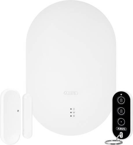ABUS Smartvest Pro Funk-Alarmanlage Starter Set mit 2 Funk-Öffnungsmeldern in Weiß - Bild 1