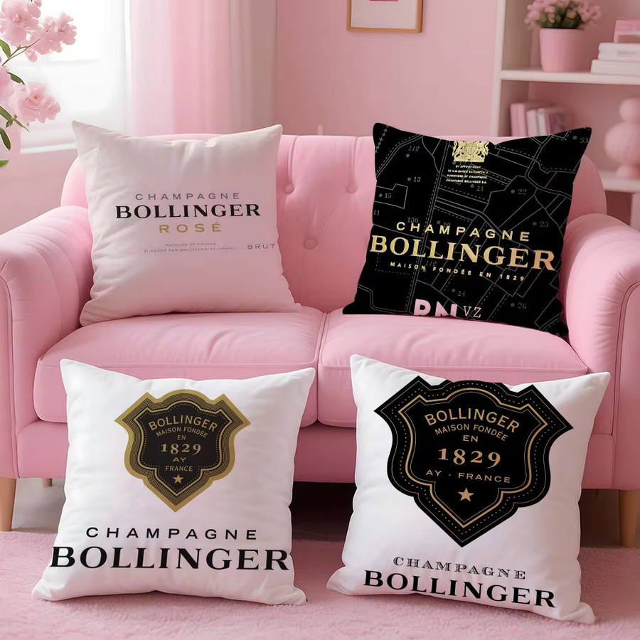 BBollinger Kissenbezug-Set, 4-teilig, weiß, dekorative Kissenhüllen für dein Sofa und deine Heimdekoration - Bild 2