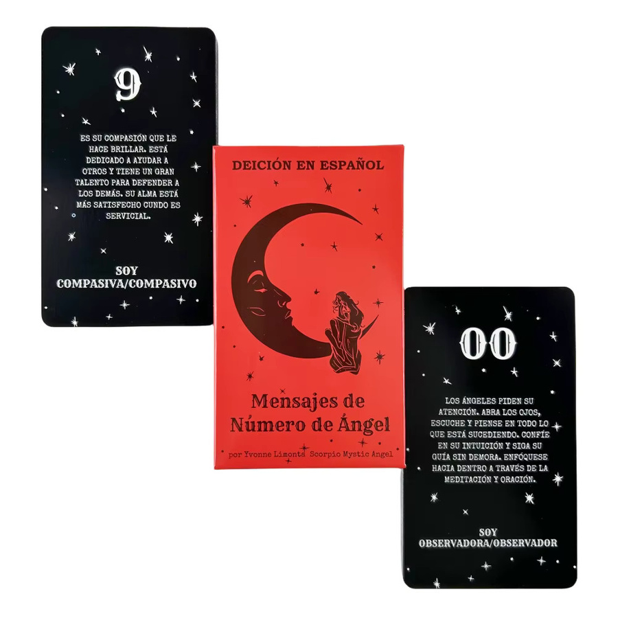 Oderjega Men Sajes de Ángel, Tarot Cards Deck, 53 Karten, Fantasy - Bild 2