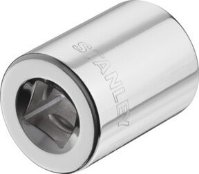 Stanley 6-Kant Stecknuss 23 mm mit 1/2 Zoll Antrieb in Silber - Bild 2