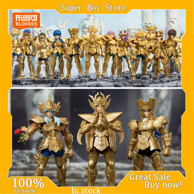 Blokees Saint Seiya Galaxy Version 4, Gold Zodiac Gemini, Montagebaustein, Actionfigur - Bild 1