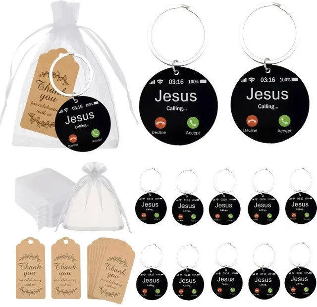 45-teiliges Set personalisierte Schlüsselanhänger mit Dankeschön-Tags und Organzabeuteln in Schwarz für Hochzeiten und Firmenevents - Bild 1