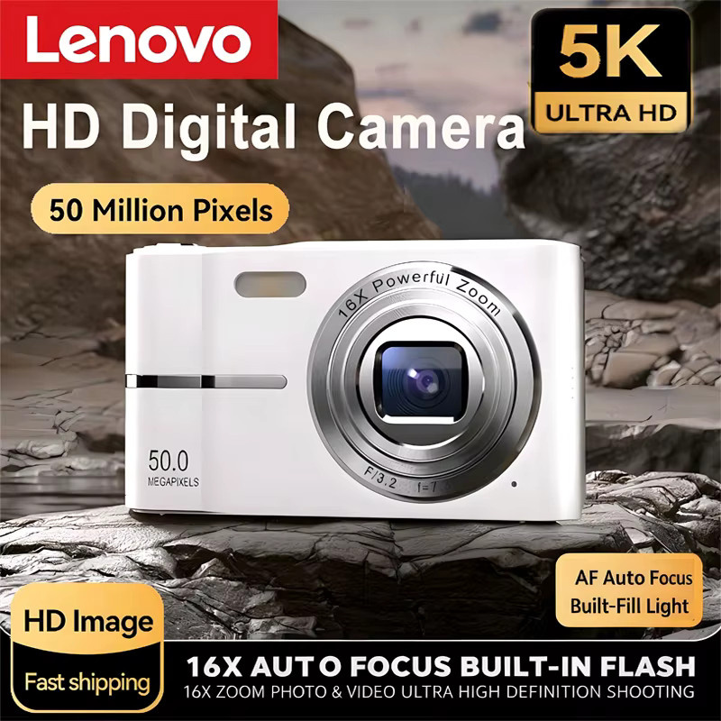 Xiaomi 4K Digitalkamera mit 50MP Auflösung und 16X Zoom in Pink - Bild 2