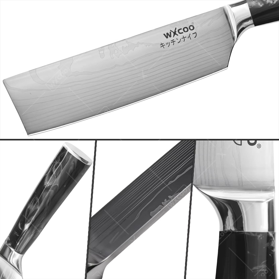 WXCOO Ausbeinmesser Silber – Vielseitiges Küchenmesser für Fleisch, Fisch und Gemüse - Bild 2