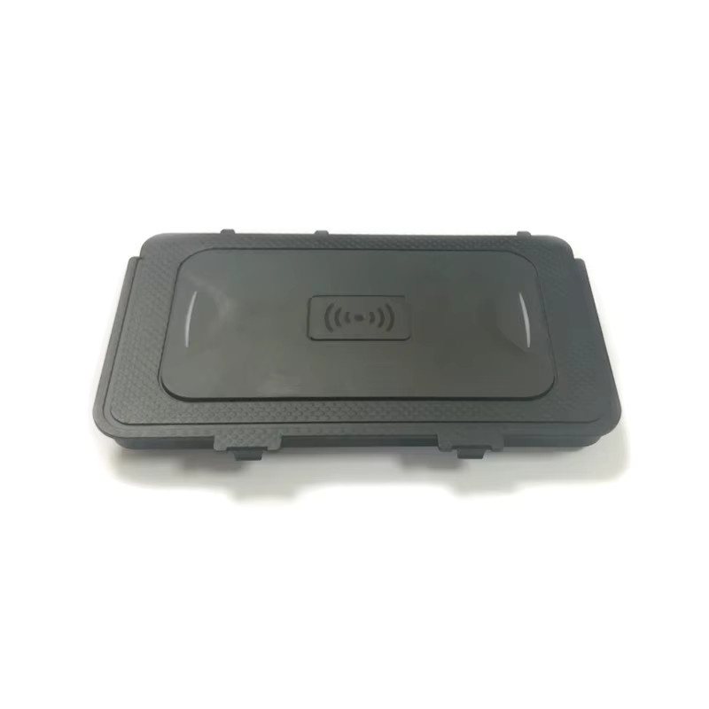 Carinway Kabelloses Auto-Ladegerät 15 W Handy-Ladepad in Schwarz für VW Jetta MK7 T-Cross T-Roc Teramont Phideon - Bild 3