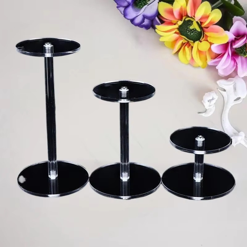 ZYAS Schmuck-Präsentationsständer aus Acryl, Transparenter runder Organizer für Schmuck und Blindboxen - Bild 4