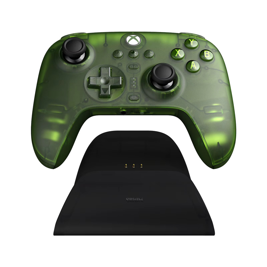 8BitDo Ultimate Bluetooth Controller 3-Modus Gamepad für Xbox Series X|S, Xbox One, PC, Apple und Android in Weiß-Grün - Bild 4