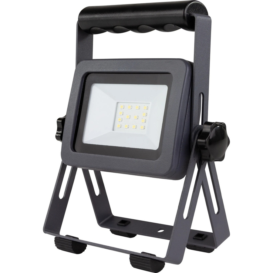 LED-Arbeitsleuchte Flare 10 W mit Ständer in Silber-Anthrazit, IP65 Flutlicht mit kaltweißem Licht - Bild 2