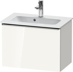 Duravit Waschtischunterschrank D-Neo Compact, weiß glänzend, wandhängend, B/T/H: 61 x 37,2 x 44 cm - Bild 1