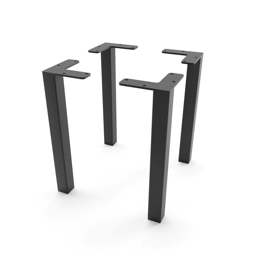 HEVVA Möbelfüße LUZERN Schwarz, Höhe: 25 cm, 4er Set - Bild 2
