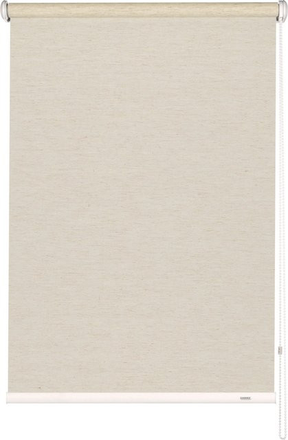 Gardinia Seitenzug-Rollo Silvalin, semi-transparent, Natur/Beige, B: 102 cm, H: 230 cm - Bild 1