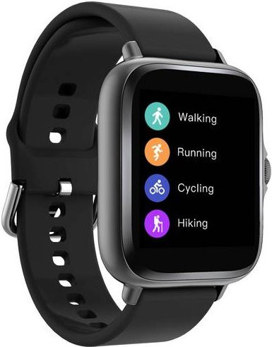 Denver SWC-156MK2 Smartwatch Schwarz mit Bluetooth, Herzfrequenzmessung und Schlafüberwachung - Bild 1