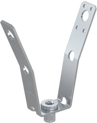 Fischer Trapezhänger 79825 aus Stahl in Silber, 25 Stück - Bild 1