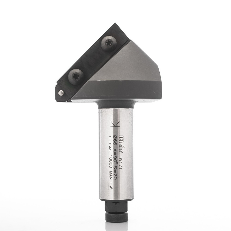 Kleinfräser Kleindia mit HW-Messer zum V-förmigen Fräsen von Kunststoffen, Silber, B/T/H: 33 x 67 x 97 cm - Bild 1