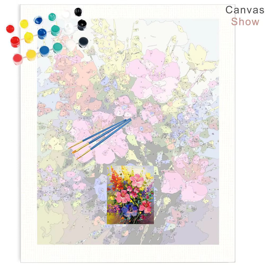 CHENISTORY Van Gogh Malen nach Zahlen, DIY-Kit, Leinwand - Bild 2