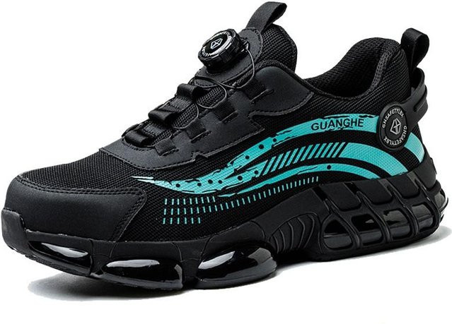 Shoekeeper Sicherheitsschuhe mit Stahlkappe für Herren und Damen in Blau, Größe 39 - Bild 1