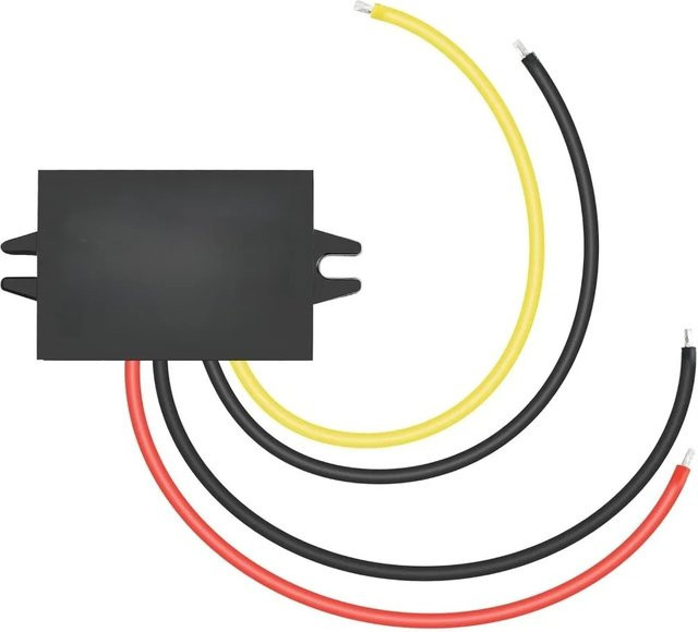 kangwobei DC-DC Step-Down-Adapter 12V 24V zu 9V 5A 45W Buck-Konverter in Schwarz für Fahrzeugsicherheitssysteme und LED-Produkte - Bild 1