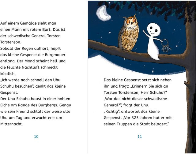 Das kleine Gespenst, Kleine Lesehelden, Otfried Preußler, Hardcover - Bild 2
