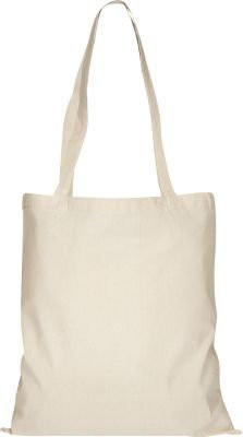 Tragetasche TEXXILLA CLASSIC aus Baumwolle in Beige mit 2 langen Trageschlaufen und OEKO-TEX STANDARD 100, B: 42 cm, L: 38 cm - Bild 1