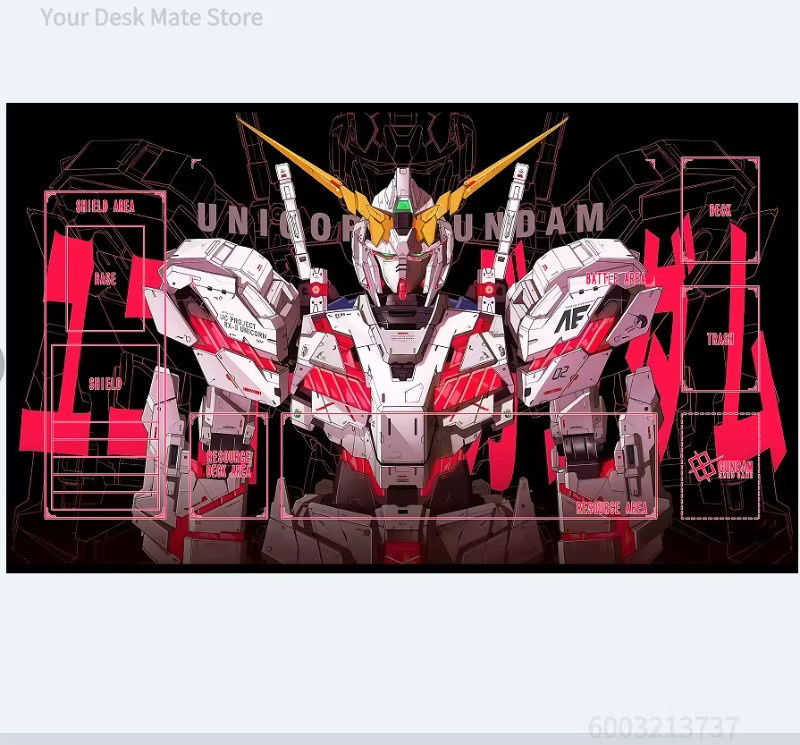 Bandai Mobile Suit Gundam: The Witch From Mercury, Spielmatte, Gummi - Bild 3