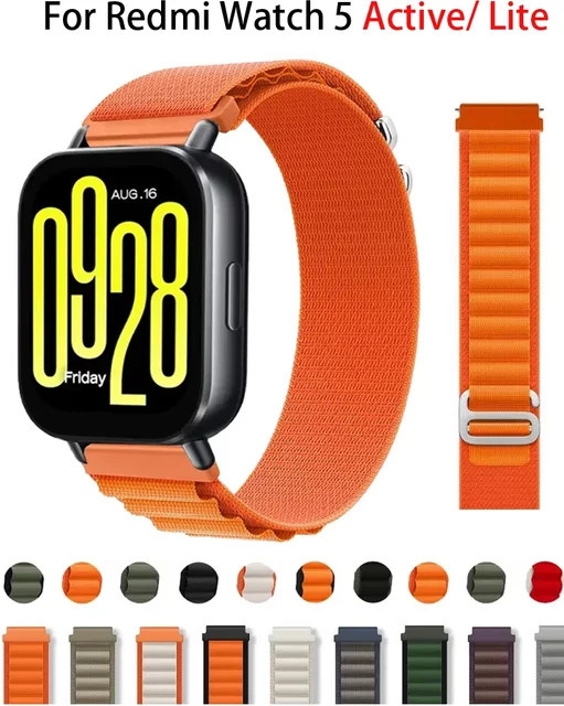 Xiaomi Uhrenarmband Nylon, Alpine Loop, Redmi Watch 5, Redmi Watch 5 Lite, Unisex - Bild 1