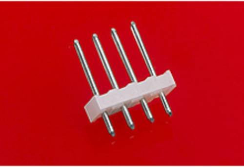 Molex Einbau-Stiftleiste Standard in Weiß aus Kunststoff - Bild 1
