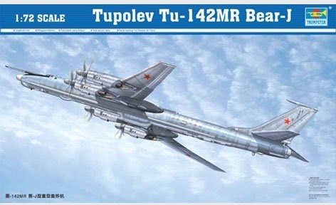 Trumpeter Tupolev Tu-142 MR Bear-J, Fahrzeug, 1:72, Grau - Bild 1