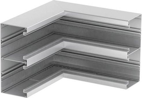 OBO Bettermann Montagezubehör aus Aluminium in Silber, B/T: 210 x 90 mm - Bild 1