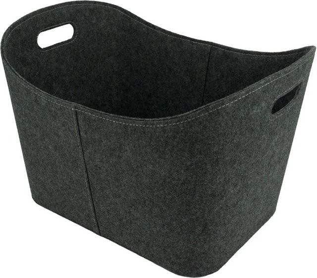 Valo Filzkorb Grau B/T/H: 55 x 35 x 40 cm - Bild 1
