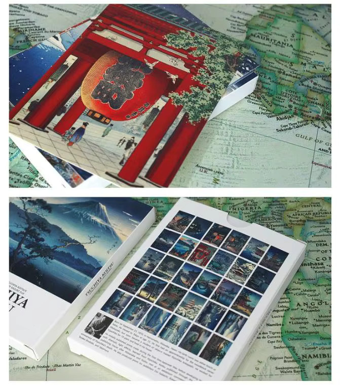 30 Stück Tsuchiya Koitsu Kunstwerk Postkarten für DIY Scrapbook und Briefpapier - Bild 2
