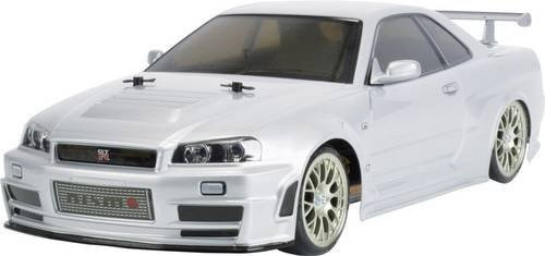 Tamiya TT-02D Nismo R34 GT-R Z-Tune Brushed 1:10 RC Modellauto Elektro Straßenmodell Allradantrieb Nissan Skyline GT-R Drift - Bild 1
