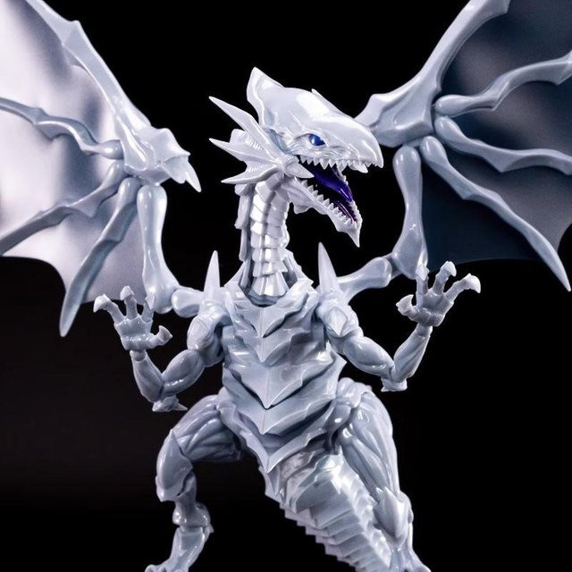 Yu-Gi-Oh Weißer Erwachender Drache, Actionfigur, Metall, ab 14 Jahren - Bild 1