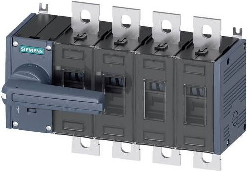 Siemens Lasttrennschalter 4polig 400A 690 V/AC grau 3KD42420PE100 - Bild 1