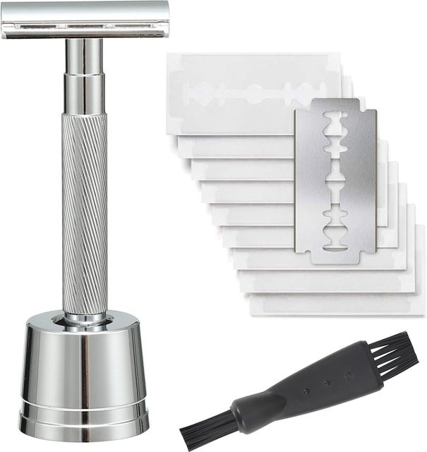Binchi Health Electronics Sicherheitsrasierer, 3-teilig, Unisex - Bild 1