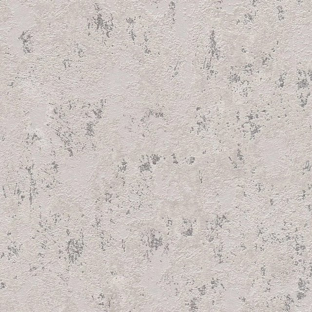 PROFHOME Spachtel Putz Tapete Struktur Metallic in Beige Silber Grau, Vlies Tapete mit abstraktem Design, Breite: 0,53 m, Länge: 10,05 m - Bild 1