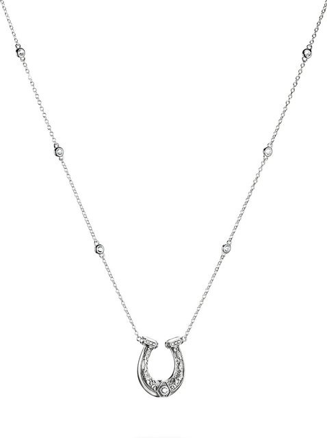 Thomas Sabo Kette Hufeisen Elyndra, 925 Silber, Zirkonia, Damen - Bild 1