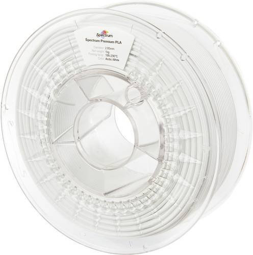 Spectrum Filaments PLA Premium Filament 2,85 mm Arctic White, Weiß, 1000 g - Bild 1
