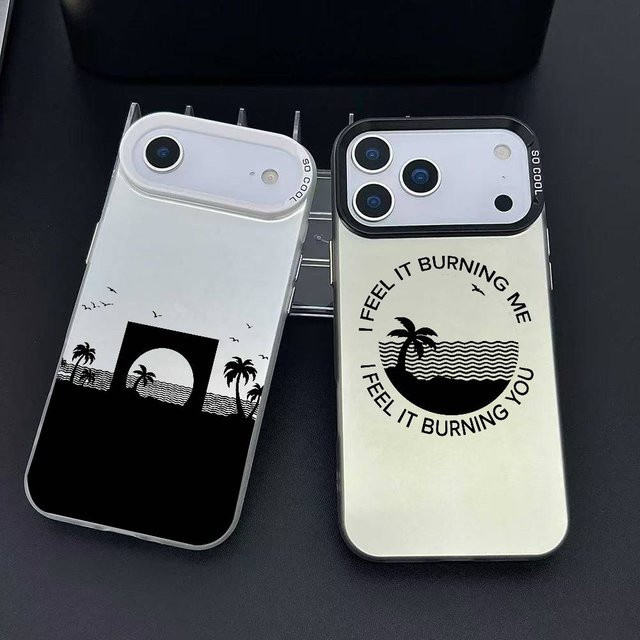 N-Neighborhood Protect Plating Handyhülle für iPhone 12 13 14 15 16 17 Pro Max Plus - Bild 1