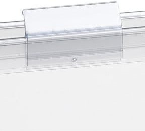Eichner Vollsichtreiter für PP-Hängemappen, 10 Stück, transparent - Bild 1