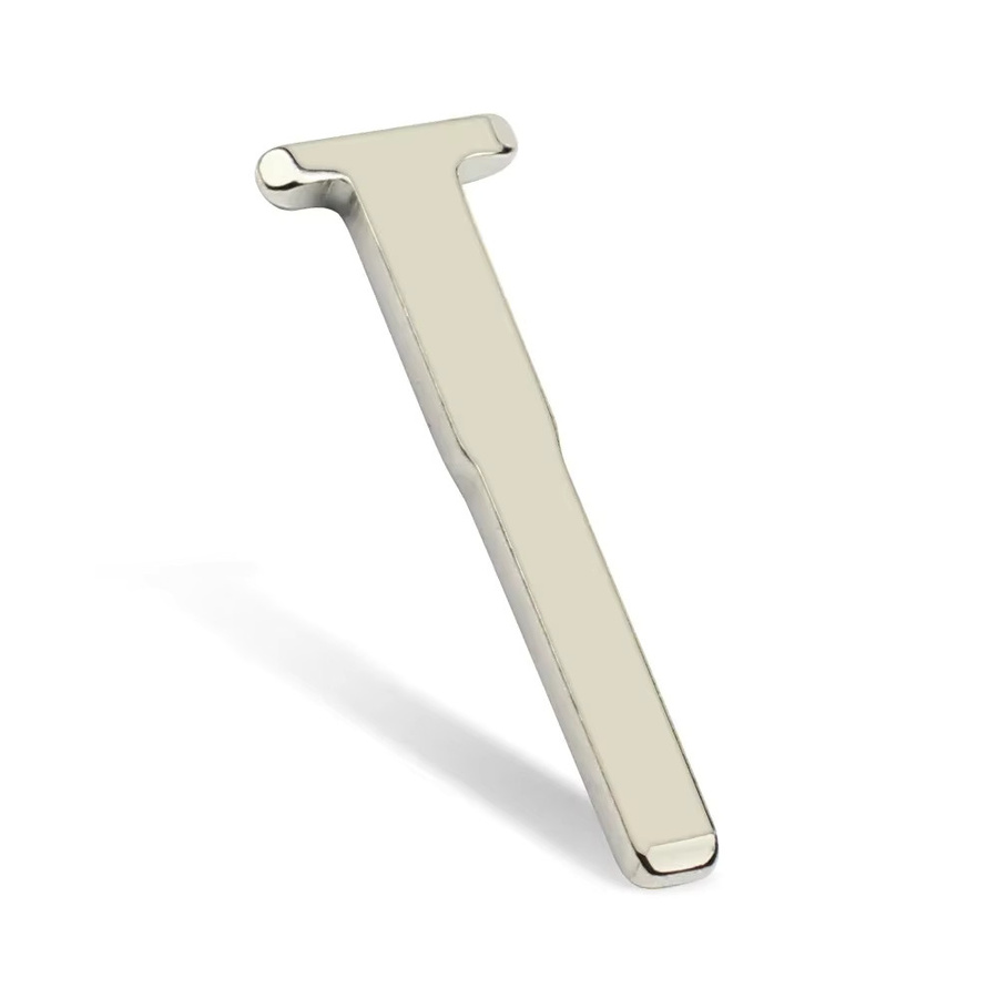 KEYYOU Smart Auto Schlüssel Klinge Blank Einsatz für Ford Mondeo Kuga Fiesta Focus Titan in Silber - Bild 2
