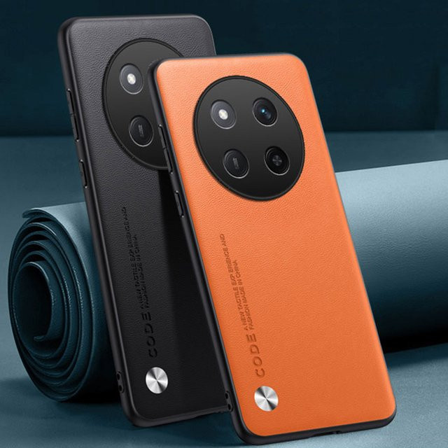 EUCAGR PU Ledertasche für Honor Magic 7 Lite 5G in Weiß zum vollen Schutz - Bild 1