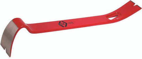 C.K Nageleisen T4310 aus Stahl in Rot, Länge: 380 mm - Bild 1