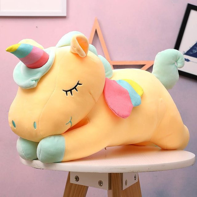 Joyful toys Einhornpuppe Regenbogenpferd, Plüschtier, bunt - Bild 1