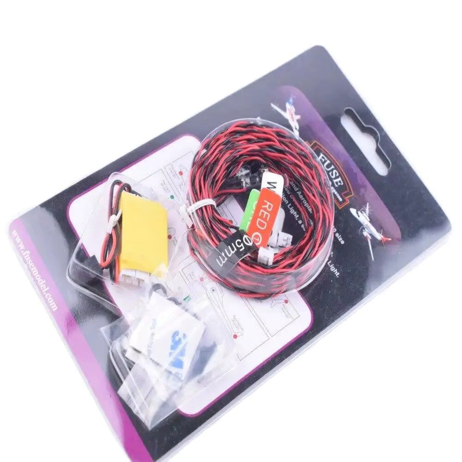 Hengfuntong-Elec RC LED-Beleuchtungs Set für Flugzeuge und Hubschrauber - Bild 3